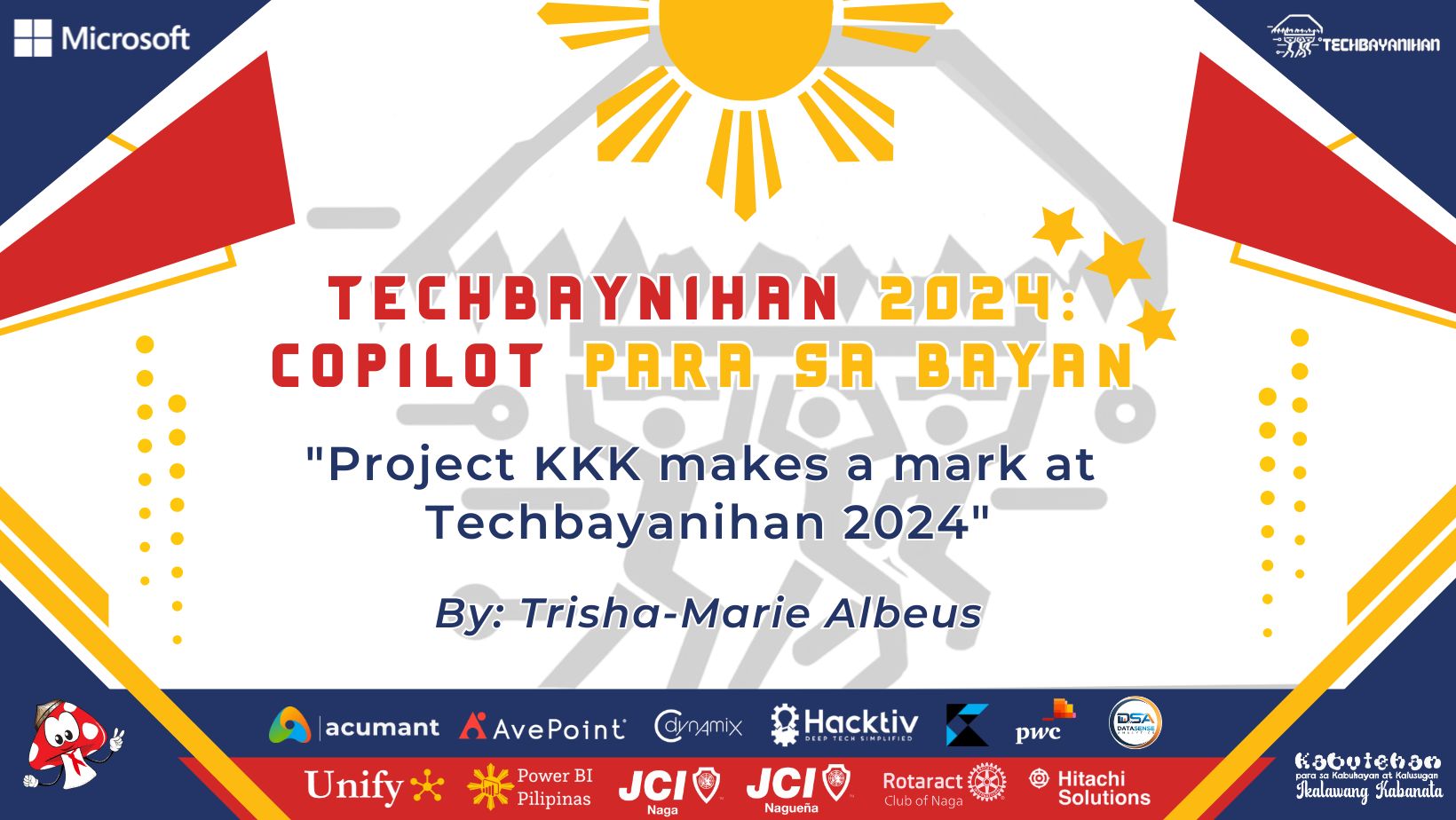 Project KKK makes a mark at Techbayanihan 2024