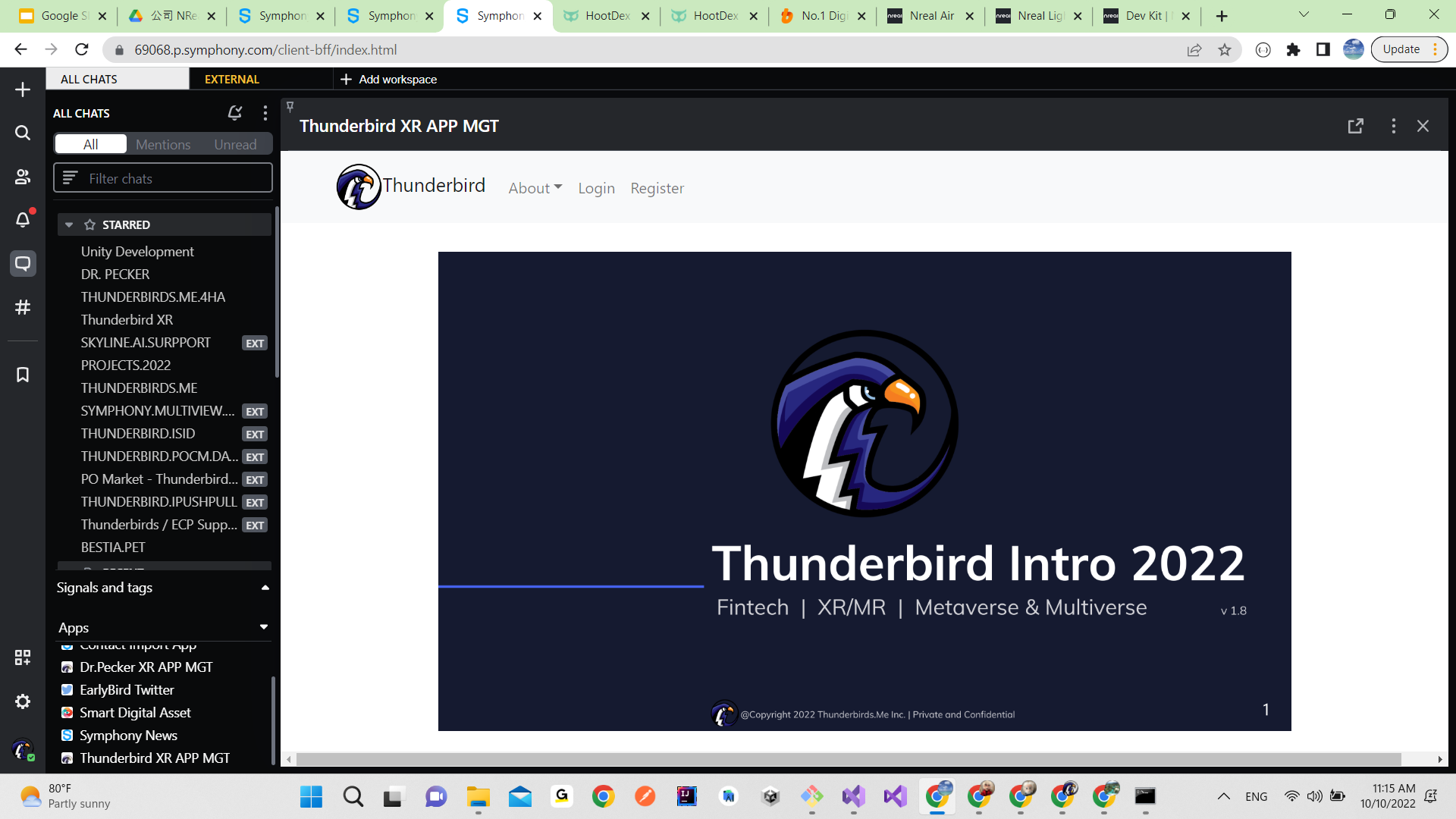 [thunderbird XR platform release 1.3.2] what's released and how to access 