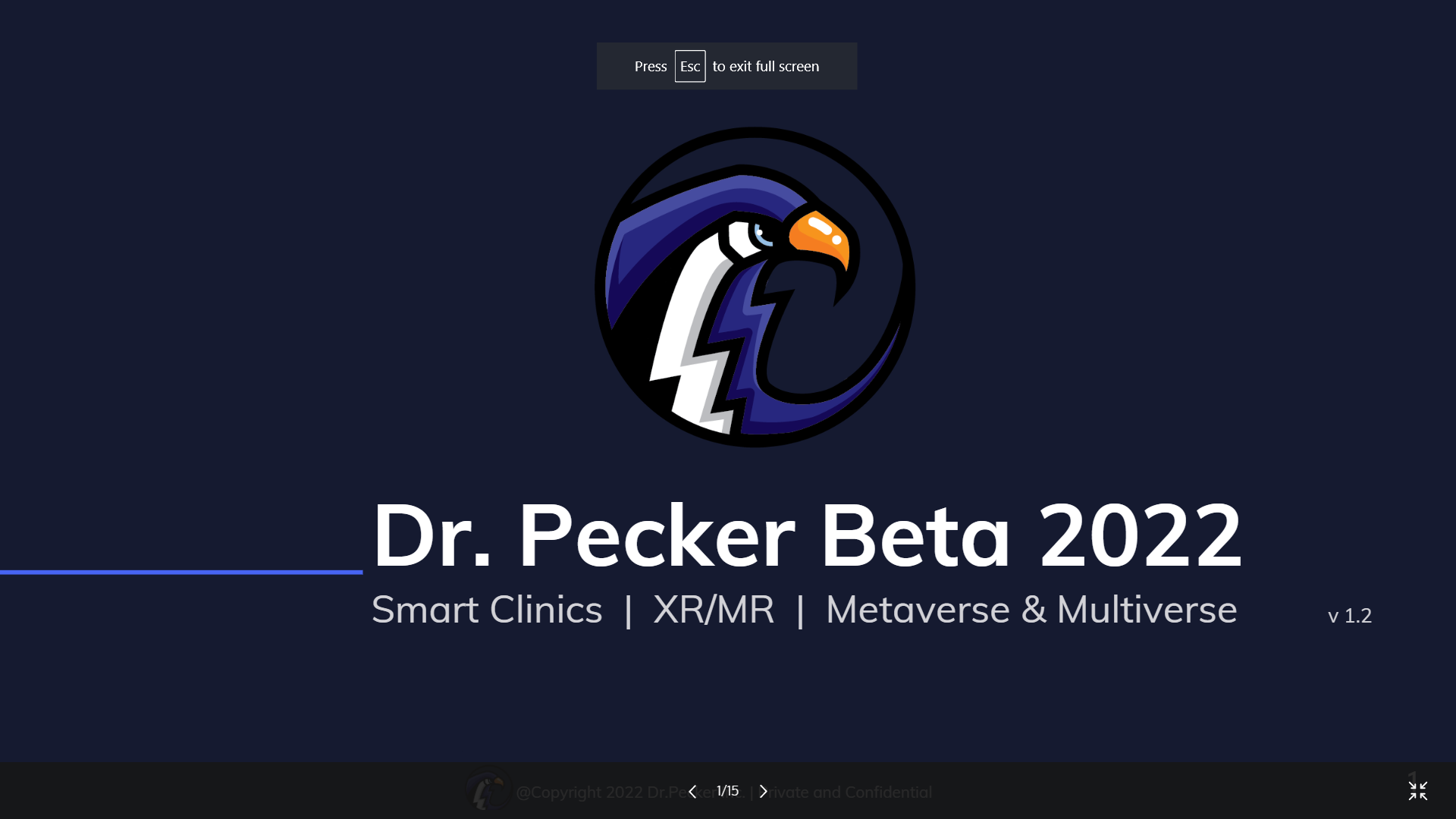 [DR. PECKER - Beta Build #1.1] what's expecting in Beta build#1.1