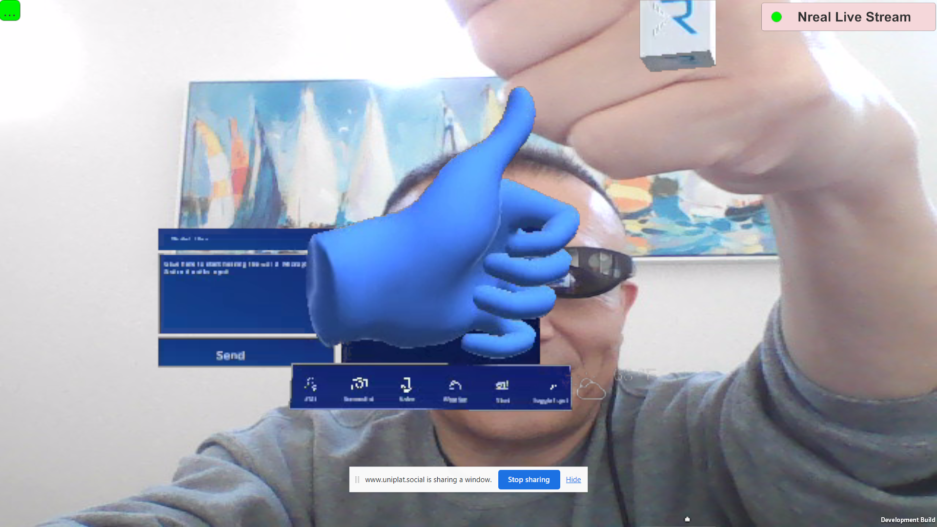 New Hand Tracking & Controller switches - demo with RAI 4HA