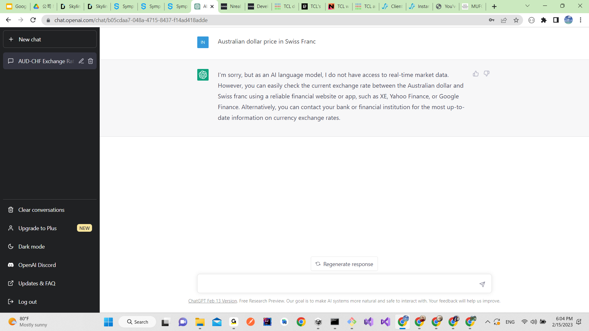 Our FX BOT just beat up Chat GPT (GPT 3.x)