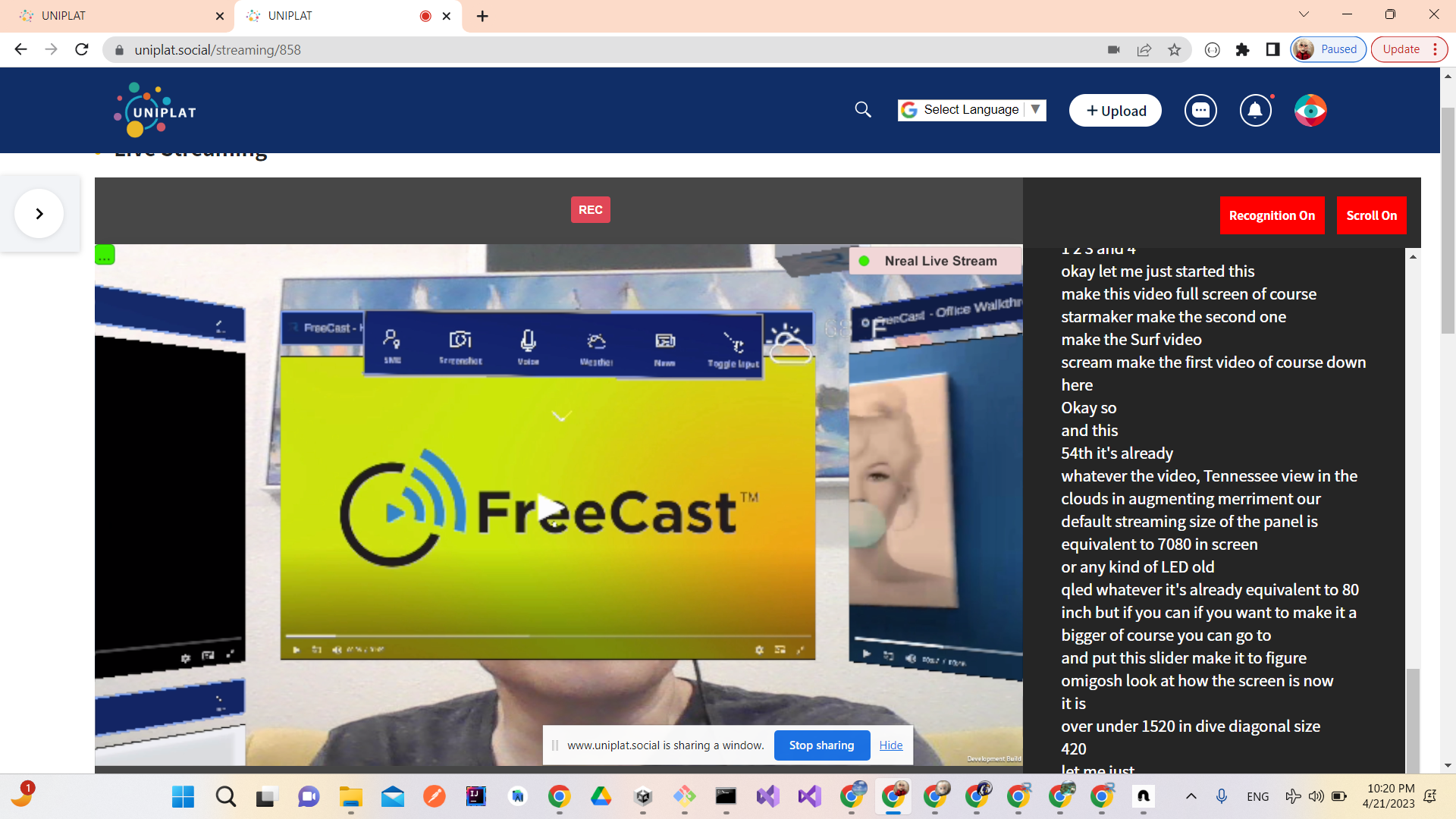 How to session for RAI 4FREECAST &amp; collaboration with Freecast.com