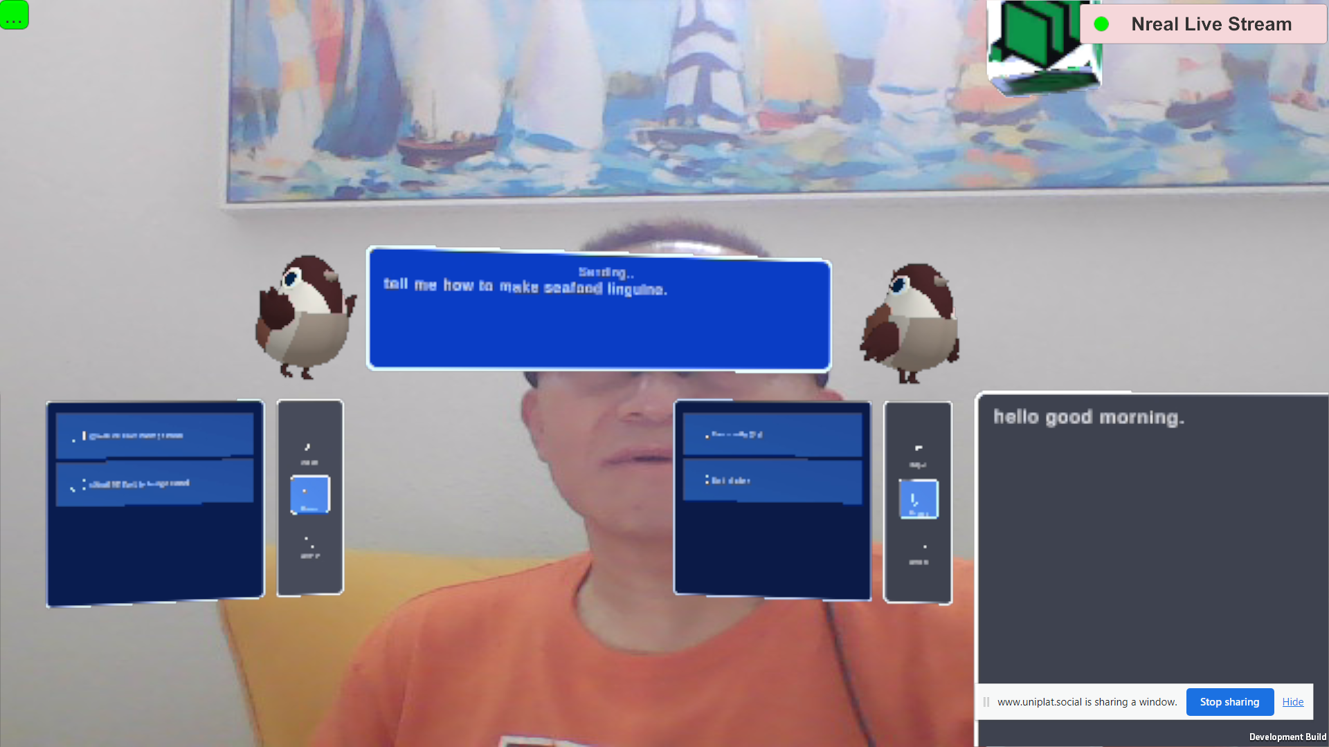 Chat GPT AR updates - AR Space 4 generative AI Beta 1.0.0 with GPT 3.5 &amp; 4.x and dual avatars mode 2023.07.25