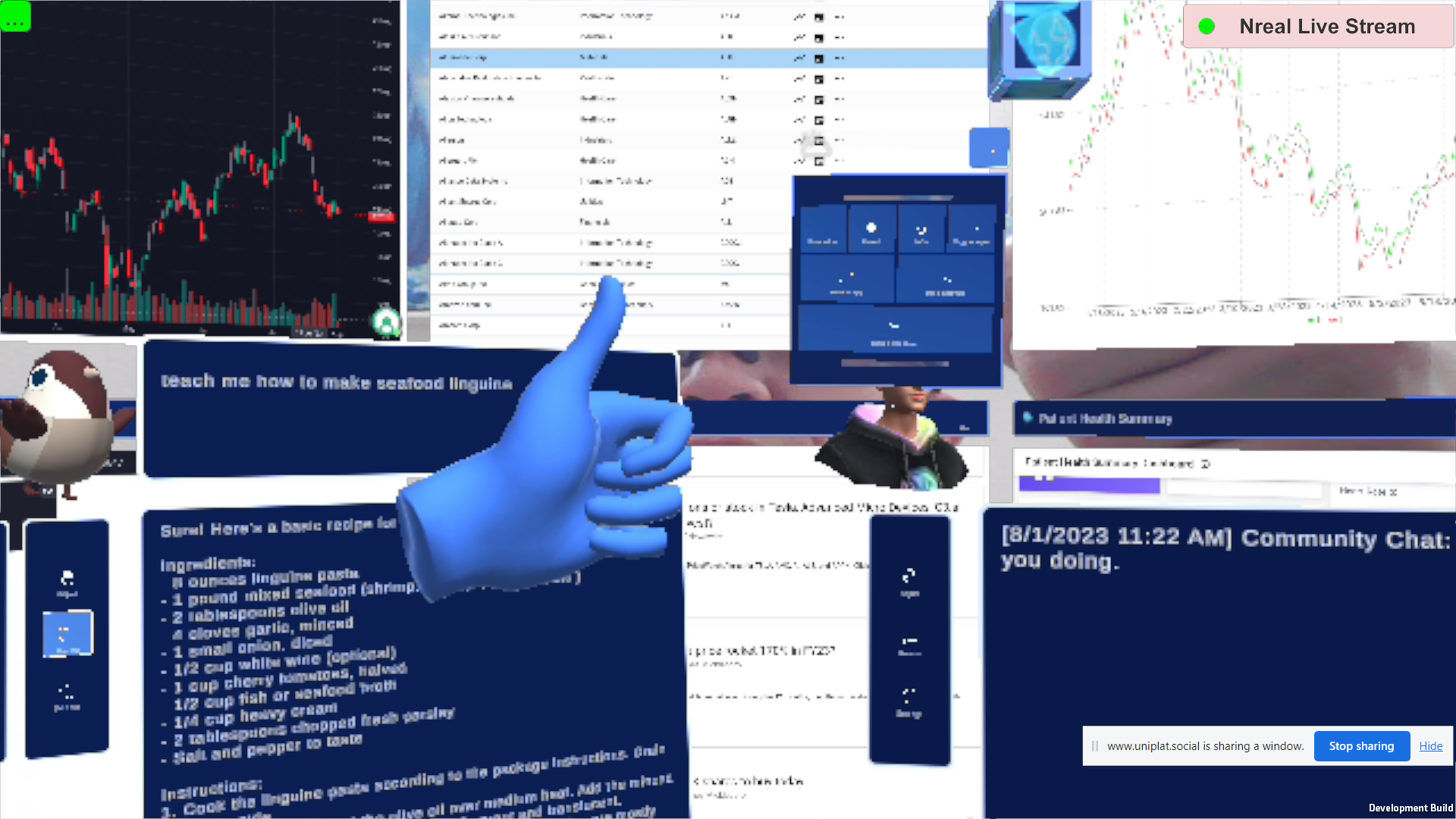 AR Space Imoca 1.0.0 updates - augmented desktop solution with Open AI GPT 3.5 &amp; 4.x integration and humanoid avatar 