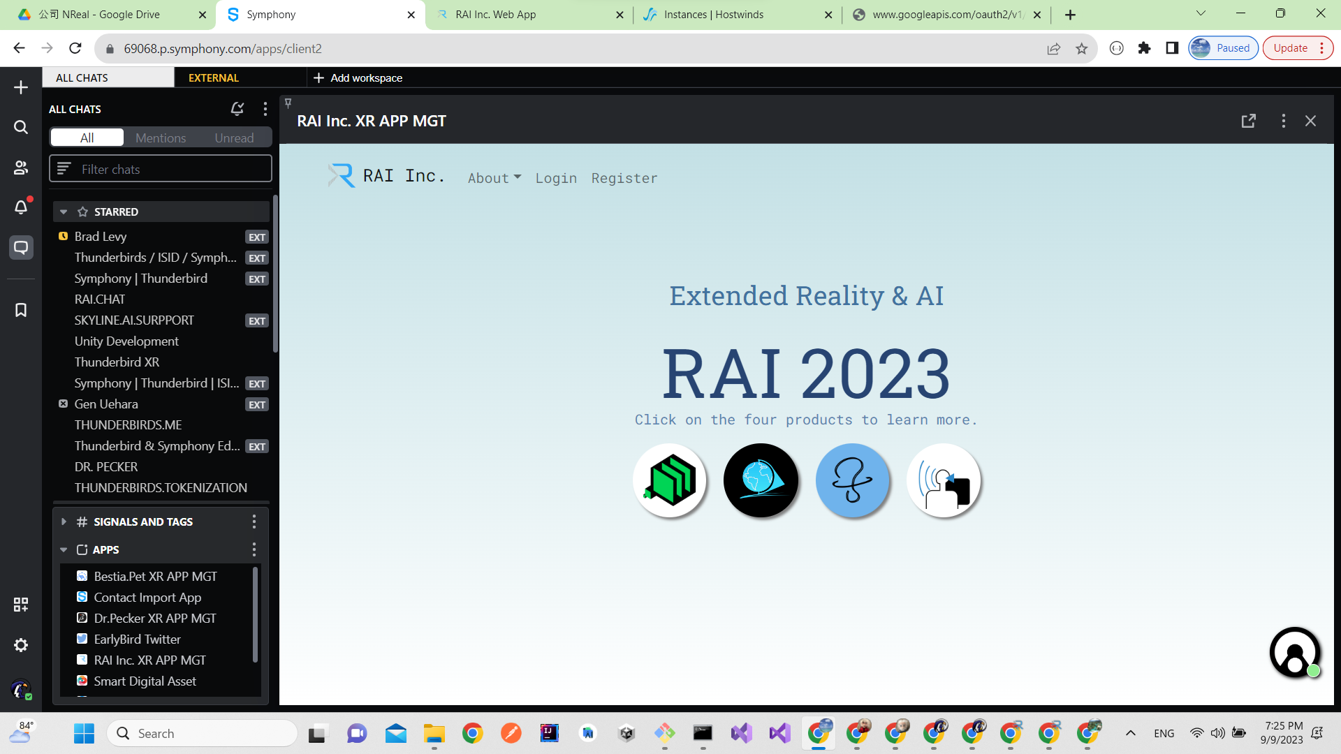migrate RAI-INC.COM from hostwinds.com to Google Cloud
