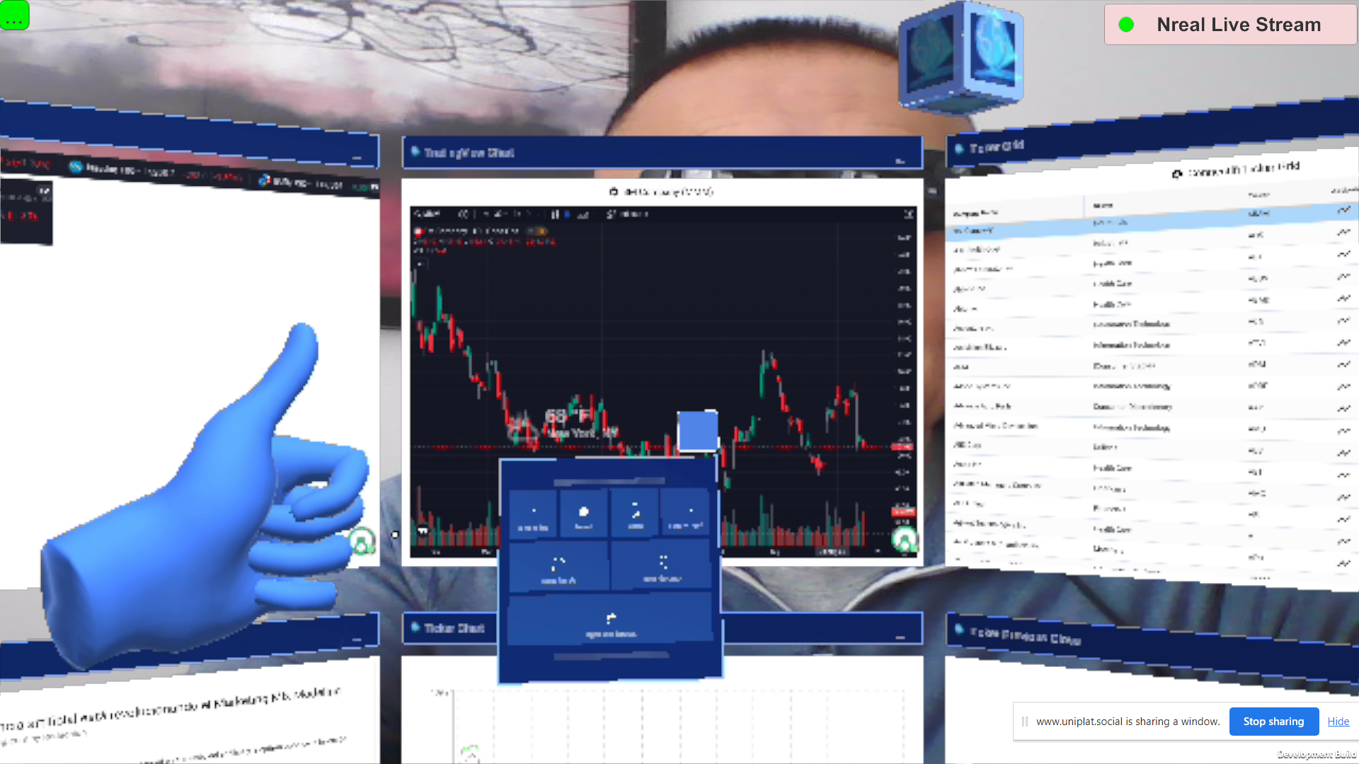 Augmented workspace solution with multi workspaces enabled - AR Space 4 Imoca