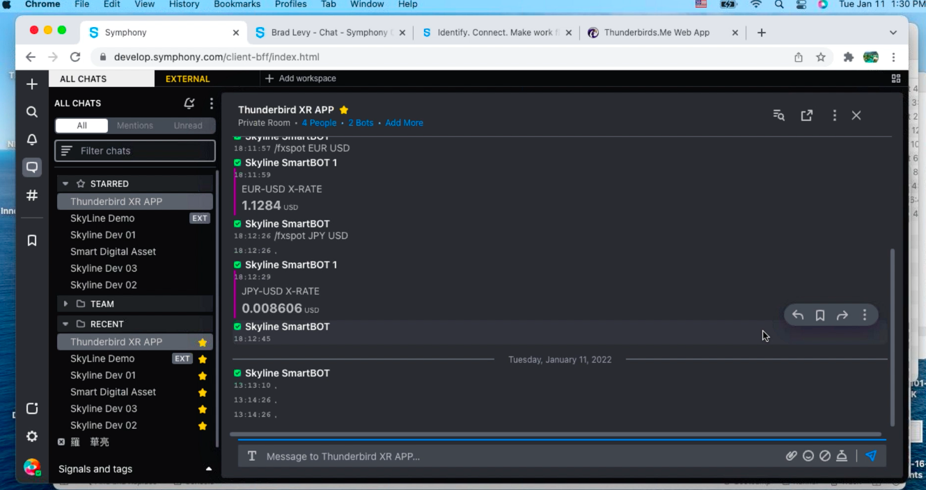 Tuesday Tech Fresh - Jan 11, 2022 - Why thunderbird with symphony 2.0 integration