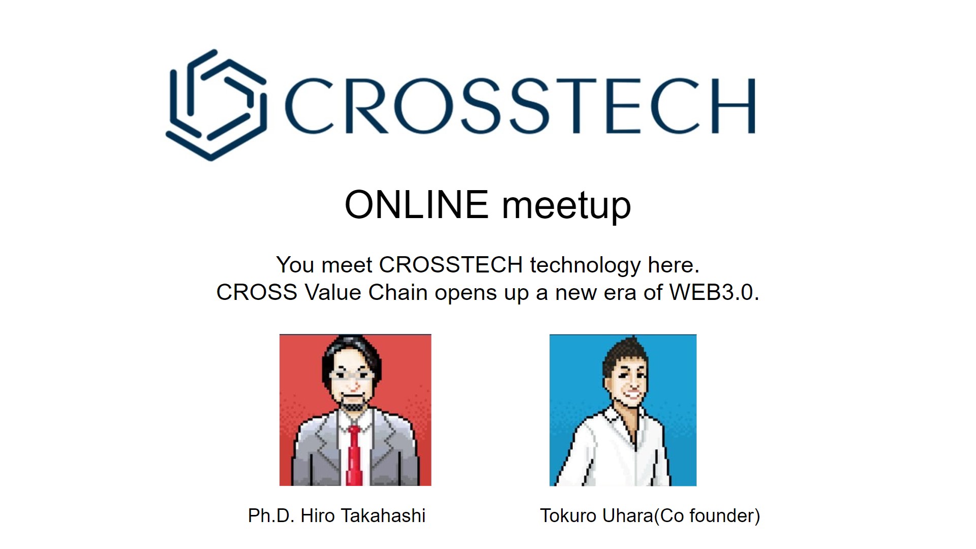 "CROSSTECH for sustainable future" online meet up - part 2 -