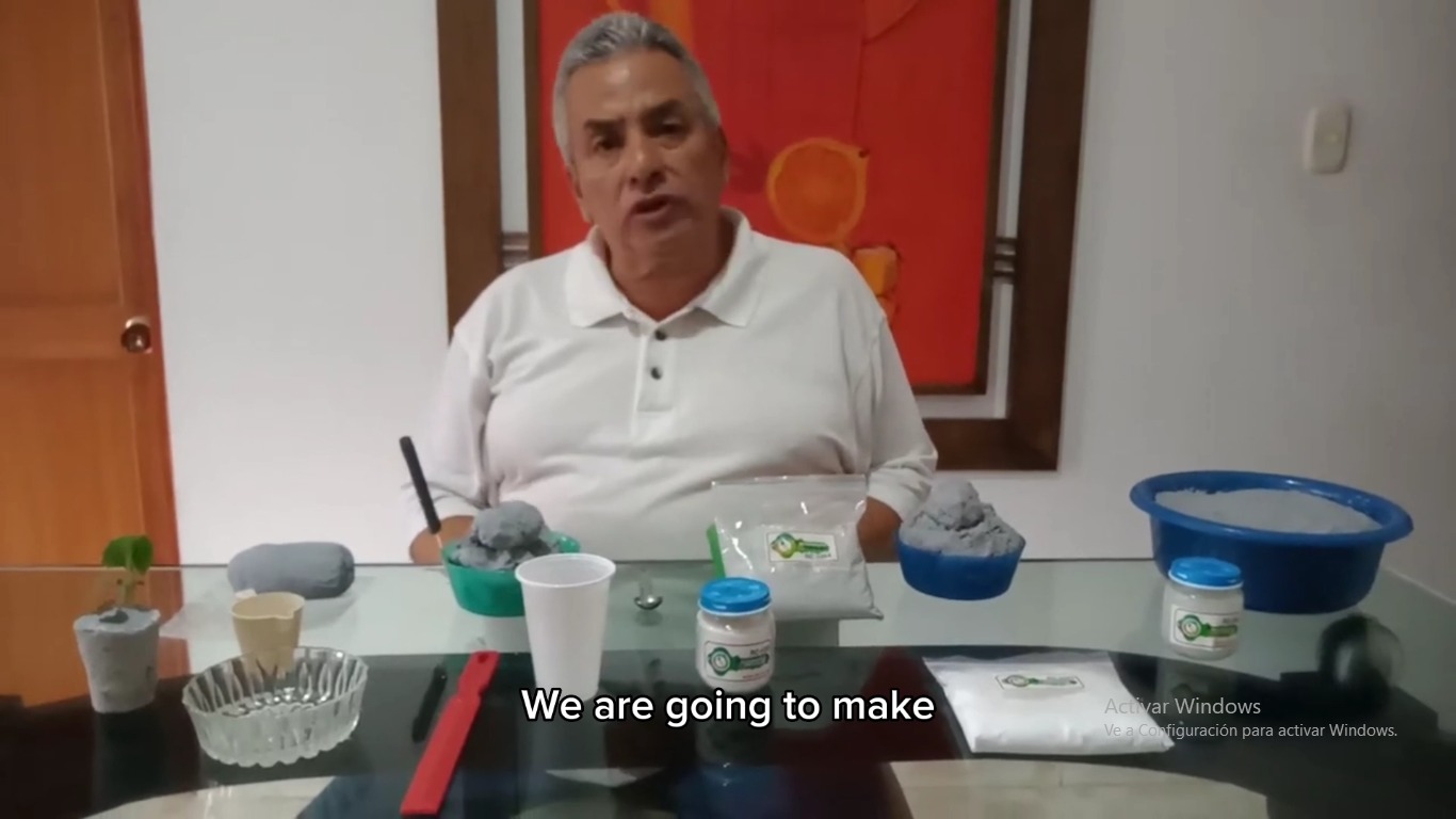 El ACP ( alternative Crops Product) está elaborado con residuos y sirve como sustituto de la tierra o como abono.