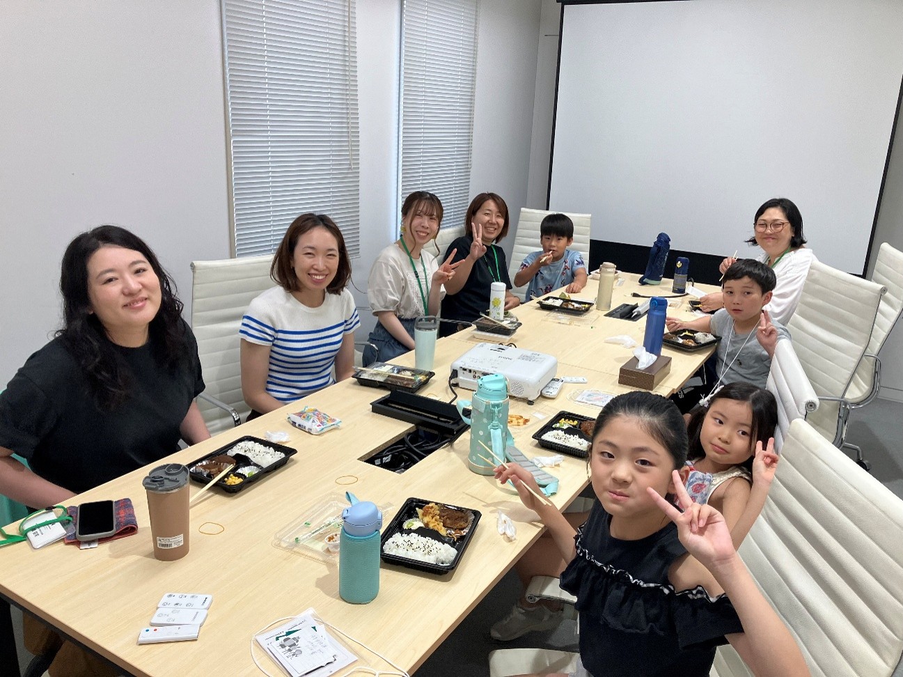 ランチ会の様子の写真