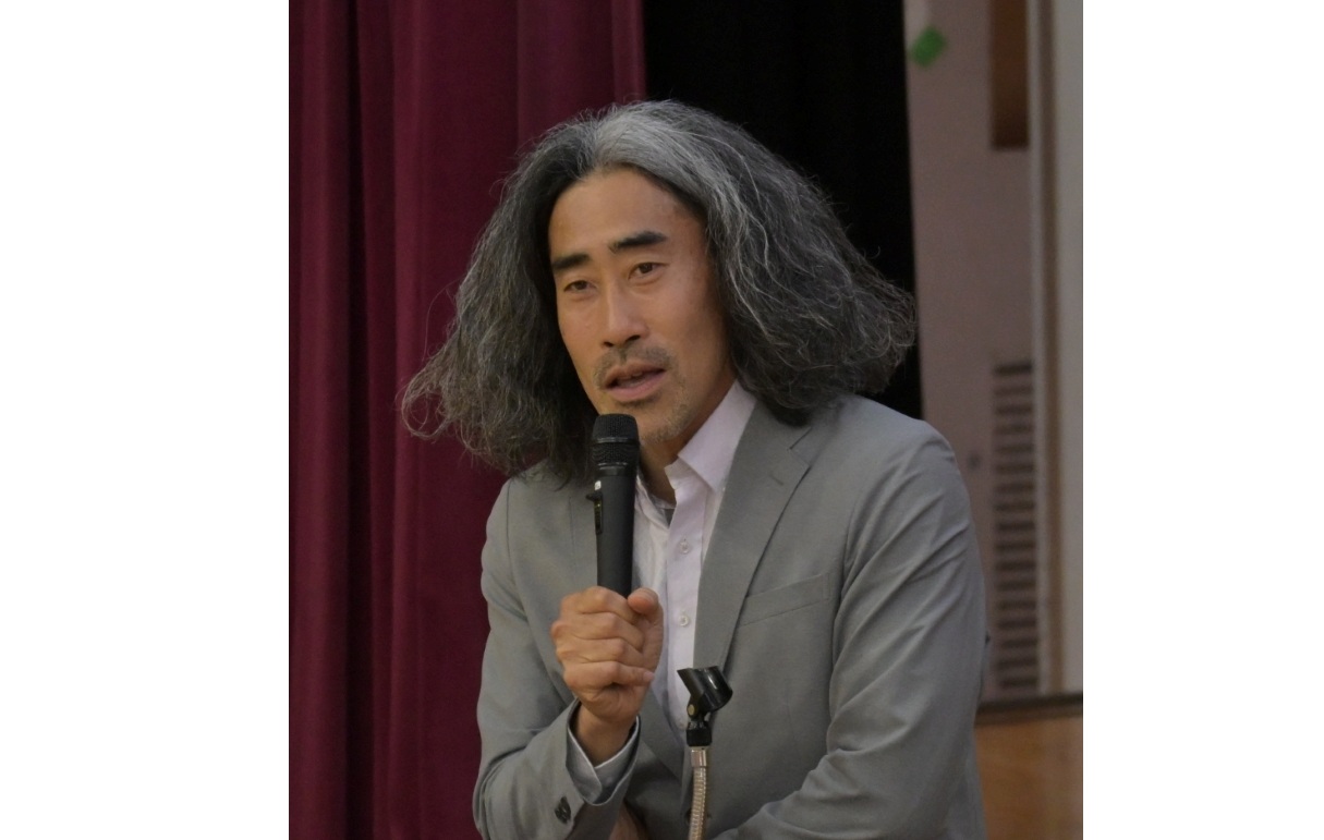 なすびさん、福島成蹊中・高で講演