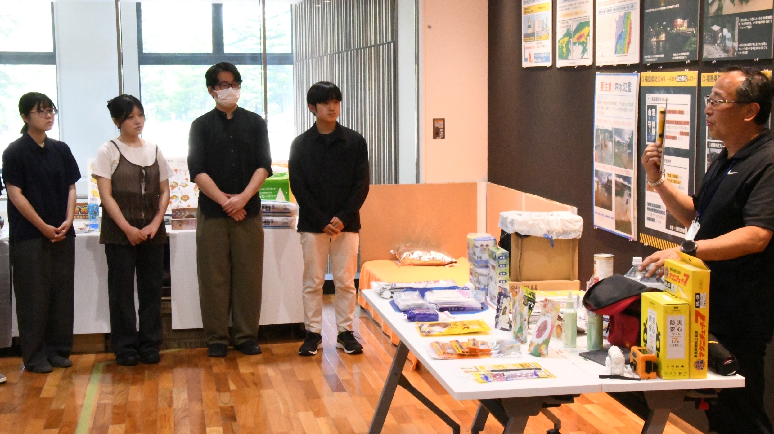 学びを未来の防災へ　県と福島大啓発事業