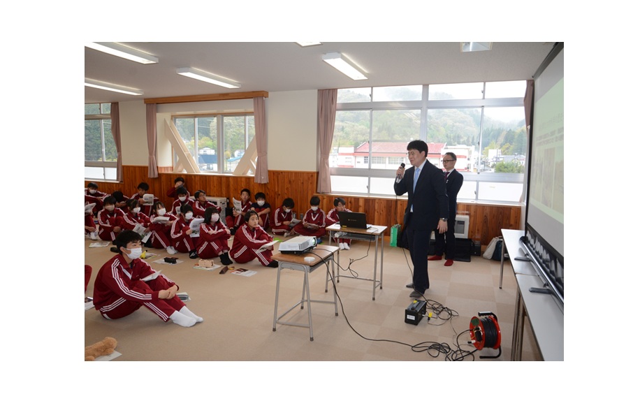 地域に愛される橋守る　日大工学部と田島中