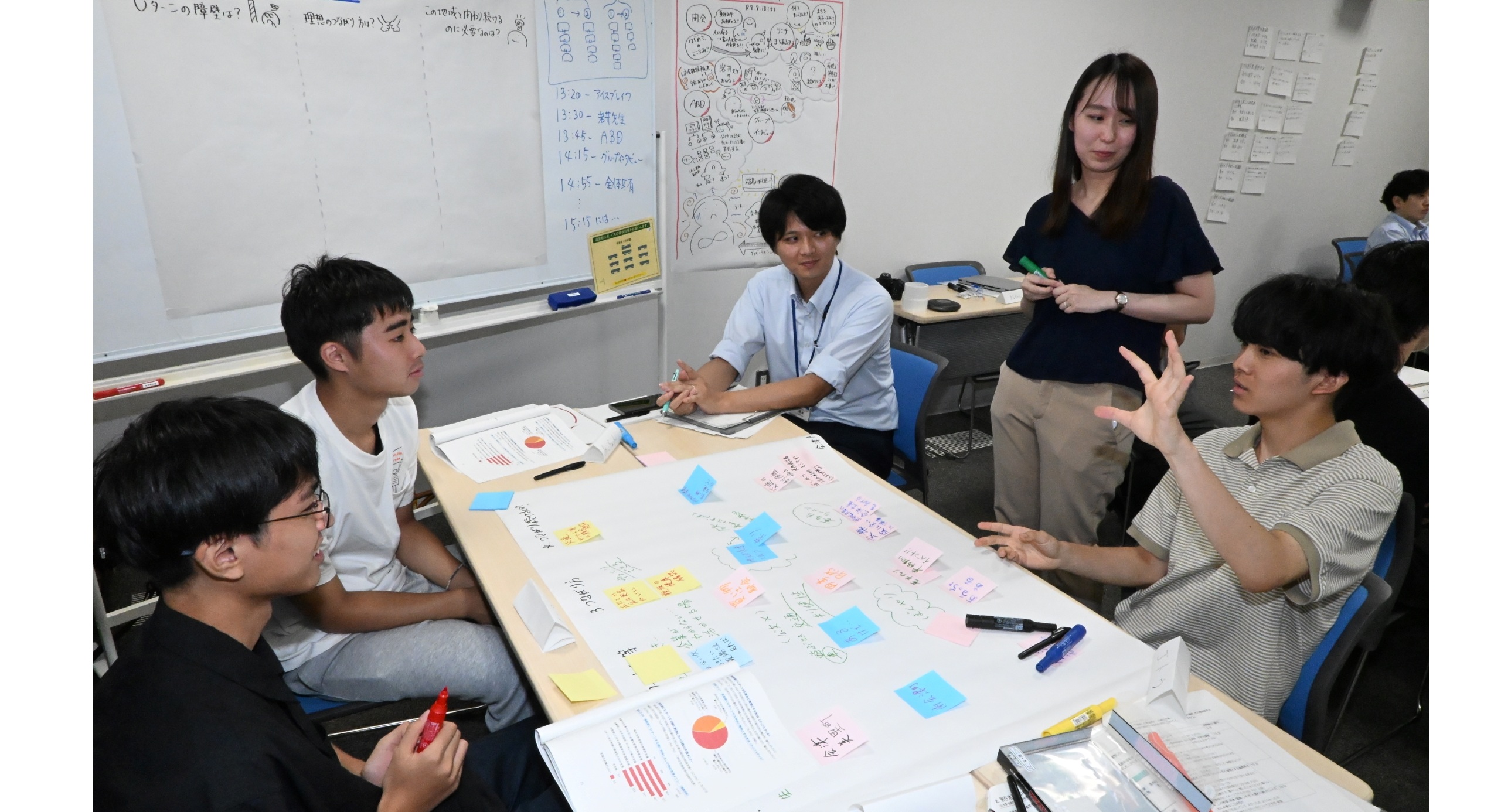 若松で初の若者座談会　Ｕターン、地域課題語る
