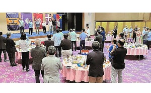 ふくしま東京六大学ＯＢ会 が懇親会　学生時代の思い出語る