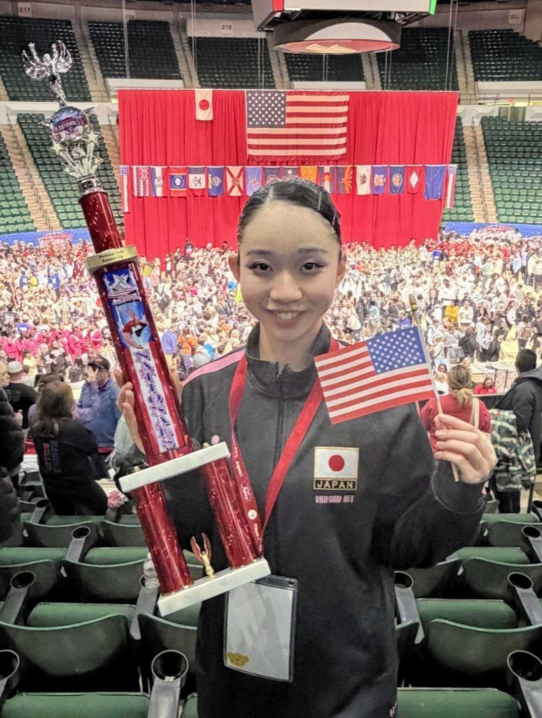 米のダンス国際大会で３位　村上花梨さん