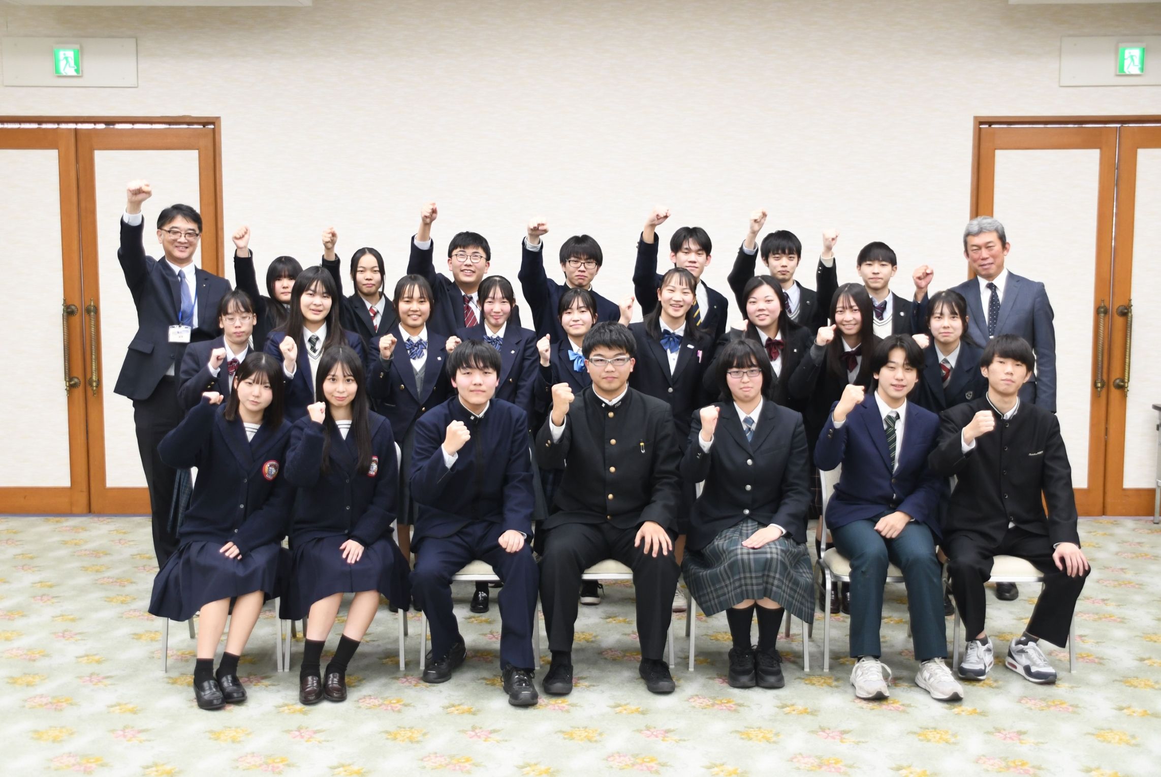 さんフェア経験生かす　生徒実行委解散　１年半の活動振り返る