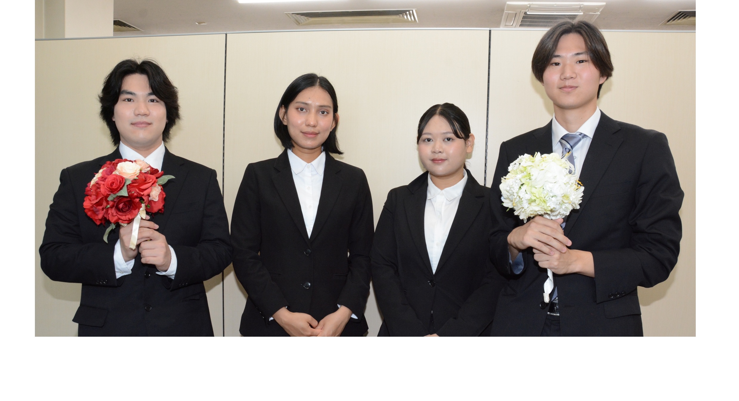 郡山の国際ビジネス公務員大学校　新郎新婦１組募集　学生と結婚式つくり上げませんか