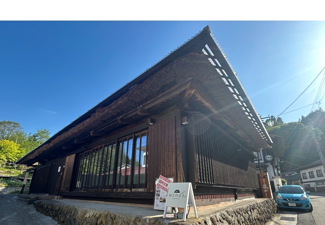 古民家改装し新店舗　天栄湯本