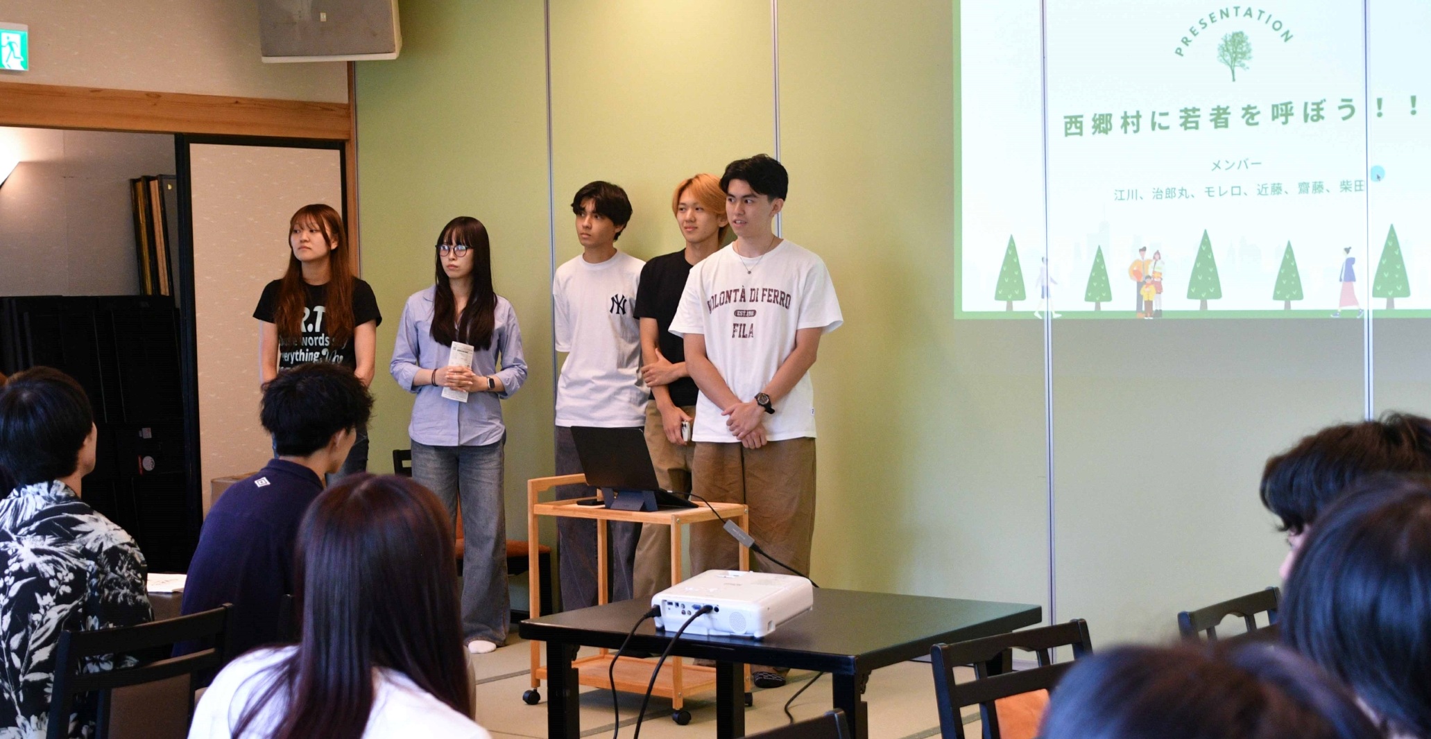 法政大学生　福島県南地域の社会課題探る　西郷でフィールドワーク　若者誘客の方策など発表