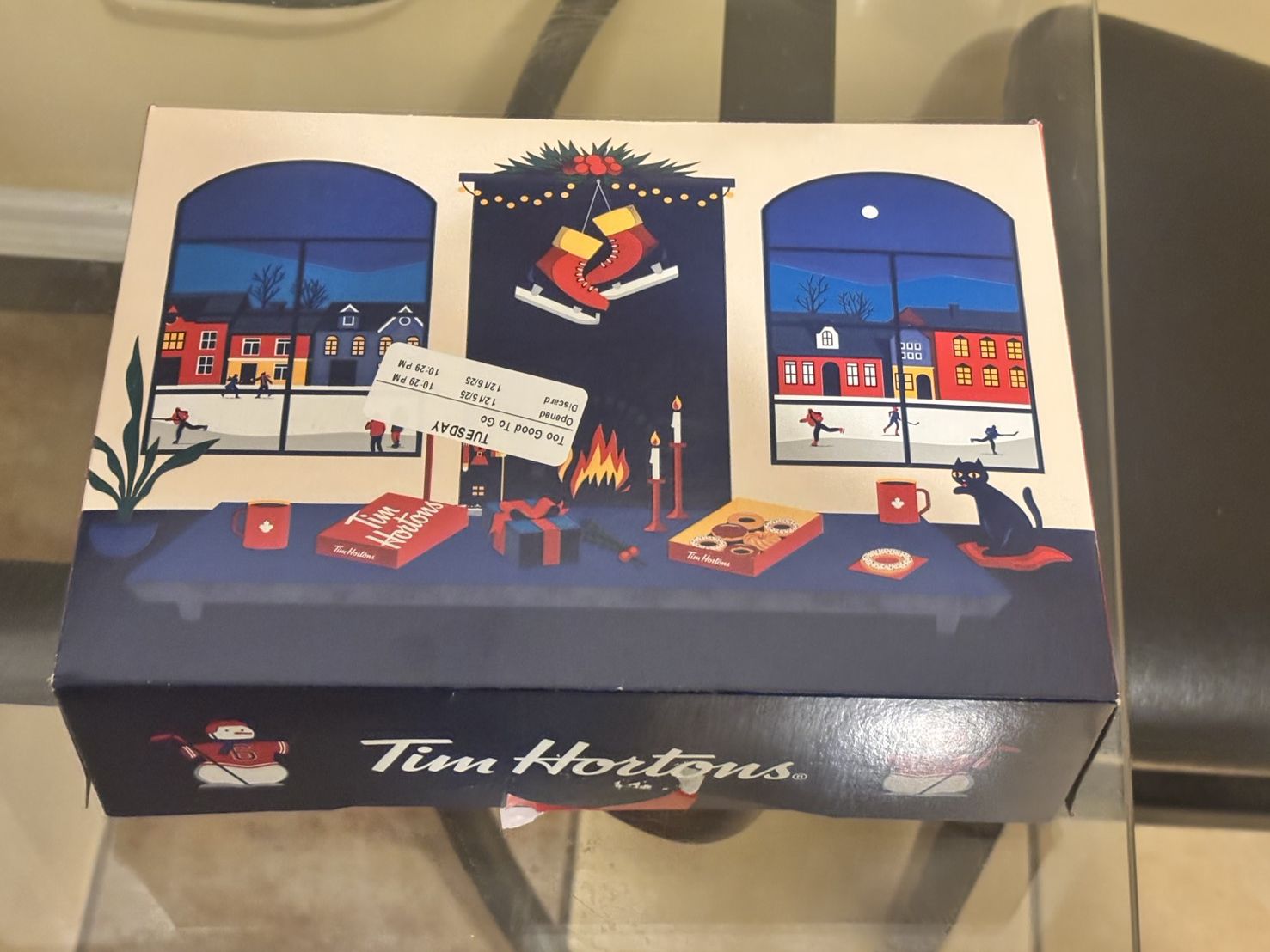 大学生のカナダ日記（３）　ドーナツの箱