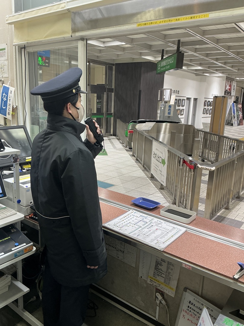 返礼品で新白河駅長体験