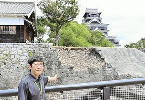 白河・小峰城の知見生かし再修復　石垣崩落の熊本城　関係者が誓う