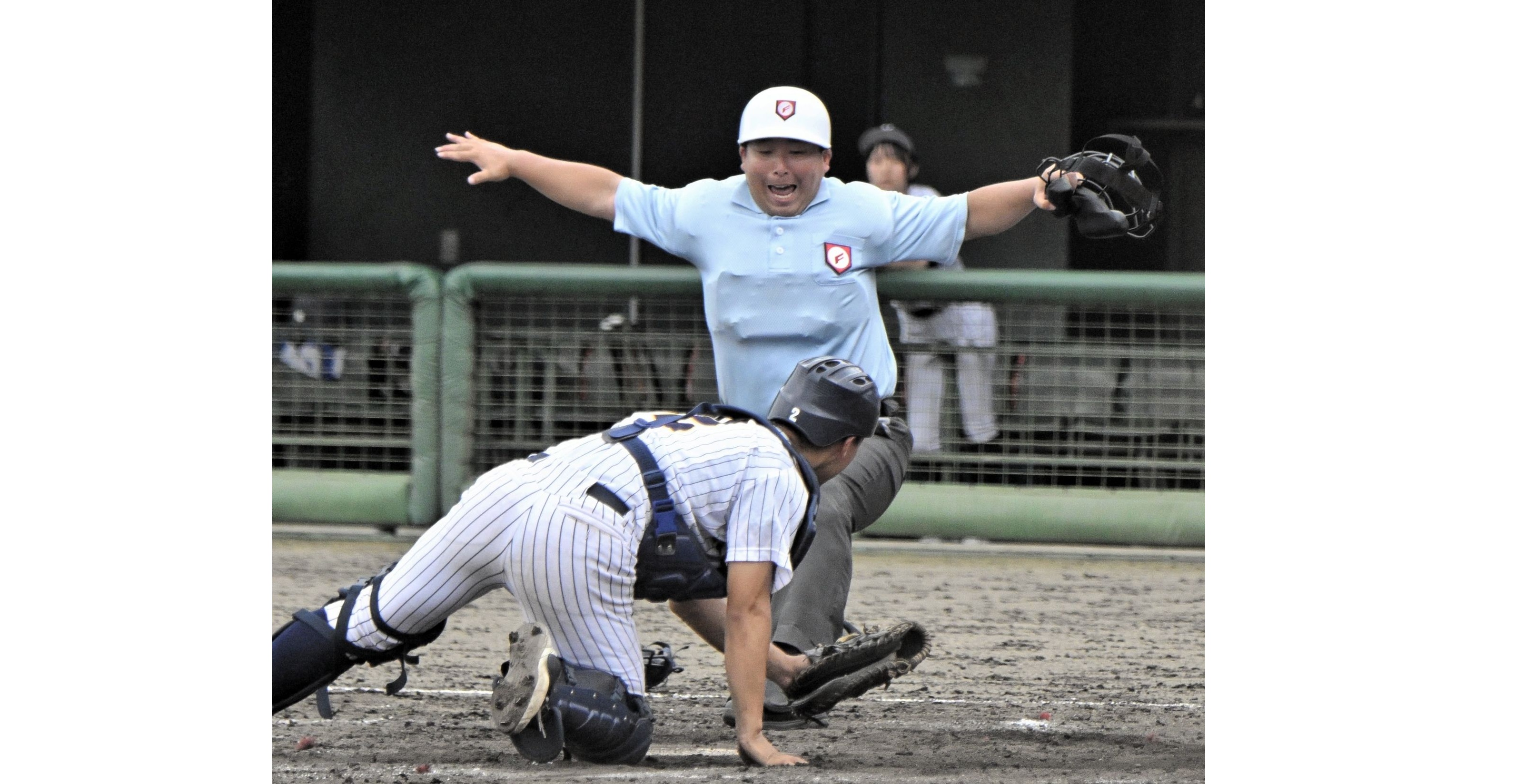 高校野球福島大会決勝　２０代の球審が大仕事　技術、経験トップクラス　いわき出身　聖光学院高卒　小泉郁弥さん（２８）