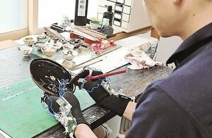 会津漆器　熟練の技　データ化　東北工大の室山教授ら実証実験　若手職人育成支援へ