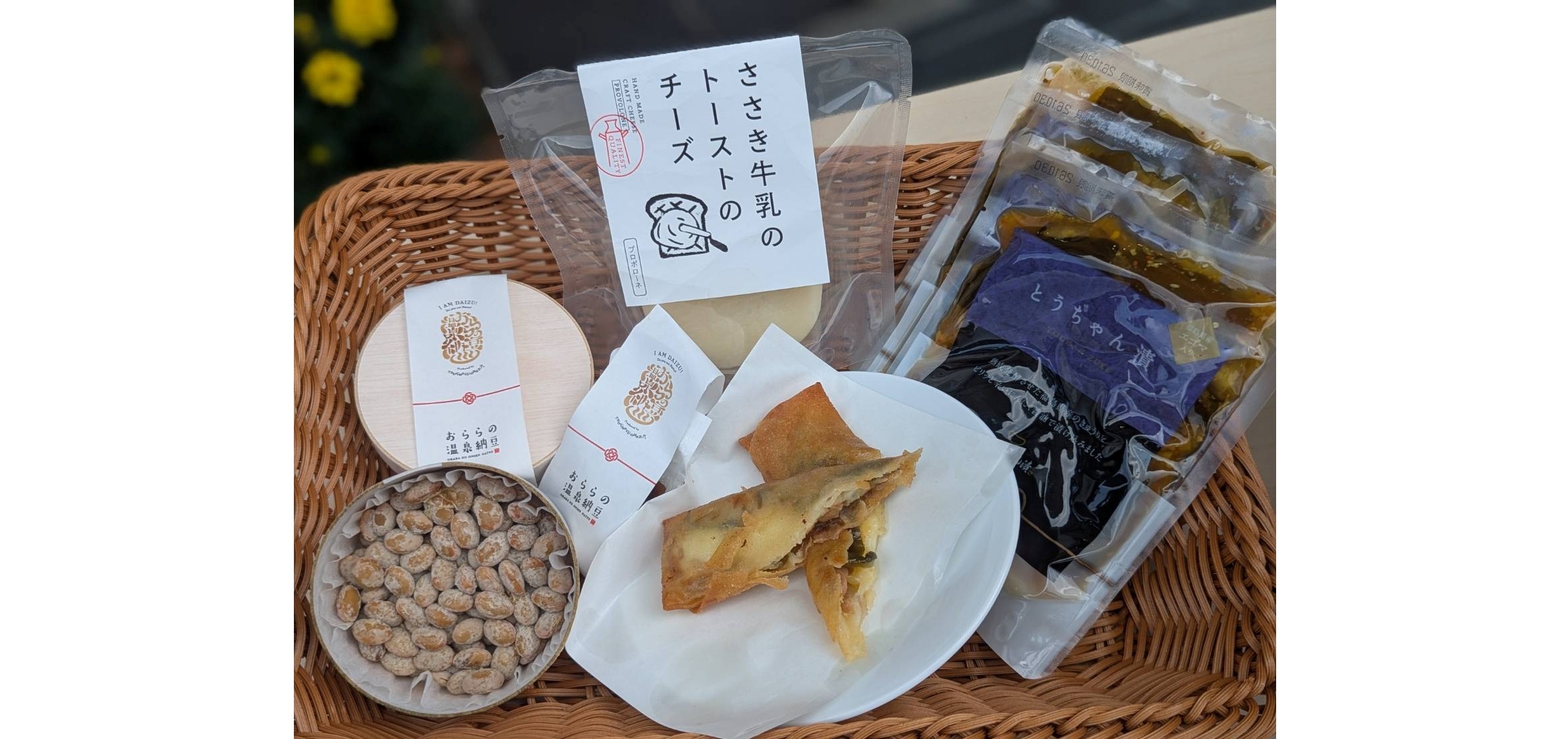 発酵素材使い商品開発　土湯温泉観光協　森藤食品　ささき牧場カフェ　湯楽座前広場キッチンカー　７月２１日から販売