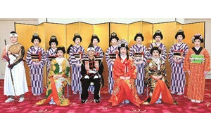 会津まつりの藩公行列　中高生が衣装リハーサル　本番へ気持ち高める