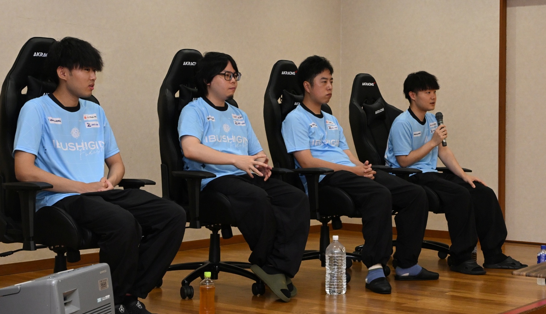 福島・飯坂町のｅスポチームが出陣式　８月２５日、ゲームリーグ開幕