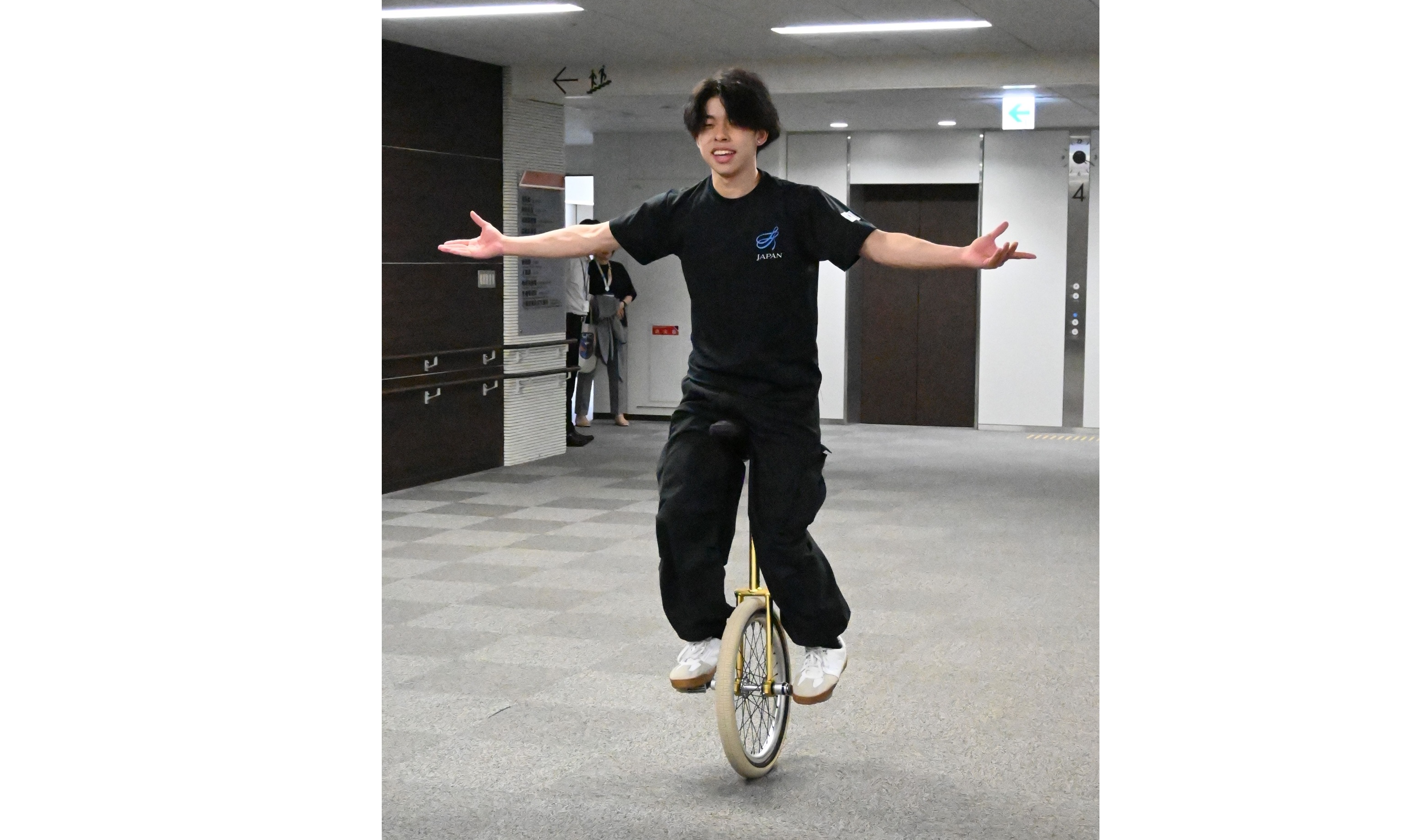 一輪車「世界の頂点に」　２５日から豪で大会　佐藤歩緒さん（余目クラブ）抱負