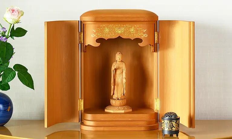 銅 細工 小さな仏壇 工芸品 美術品 置物 銅 細工 小さな仏壇 工芸品 美術品 置物