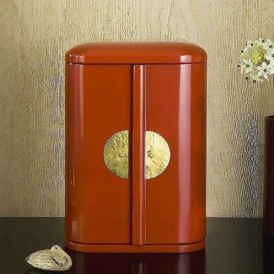 厨子仏壇 日輪（朱漆塗り）02