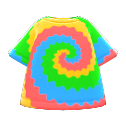 あつ森 タイダイtシャツの入手方法と色パターン あつまれどうぶつの森 ゲームウィズ Gamewith