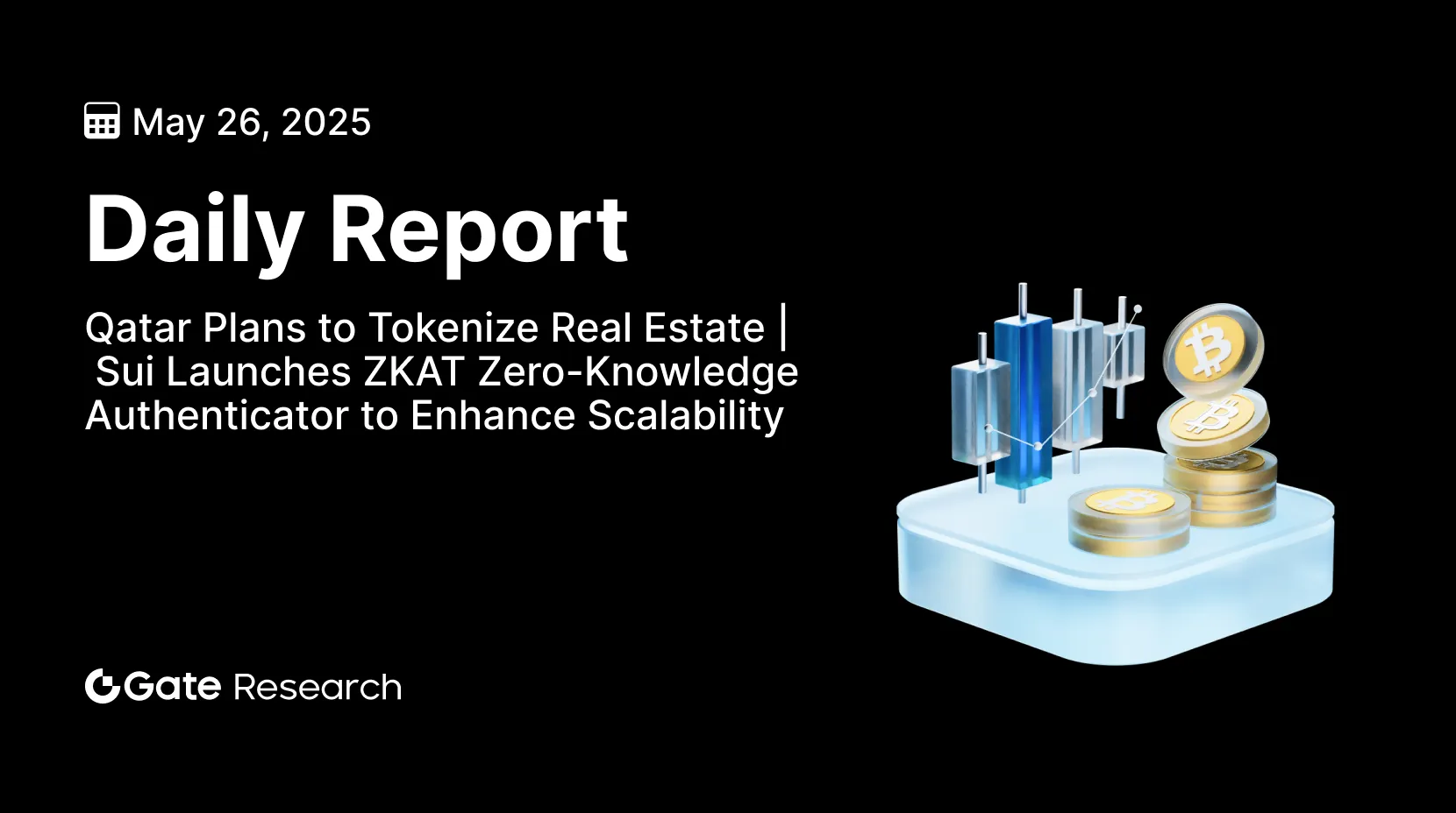 Gate Research: Qatar Plans to Tokenize Real Estate | Sui Launches ZKAT Zero-Knowledge Authenticator to Enhance Scalability