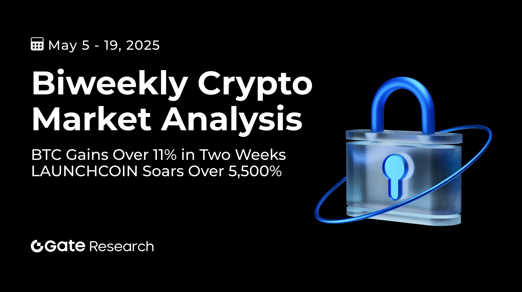 BTC Gains Over 11% in Two Weeks, LAUNCHCOIN Soars Over 5,500%｜Gate Research