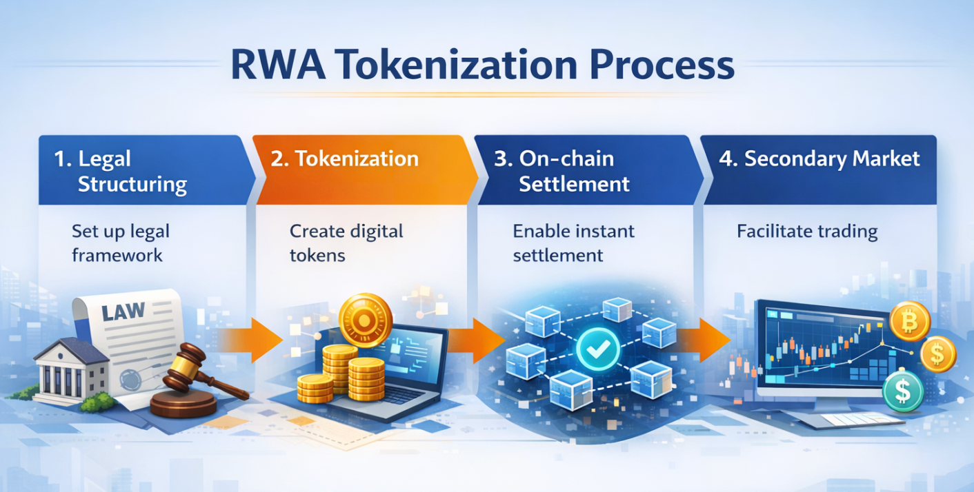 RWA On-chain Workflow: From Assets to On-chain Liquidity