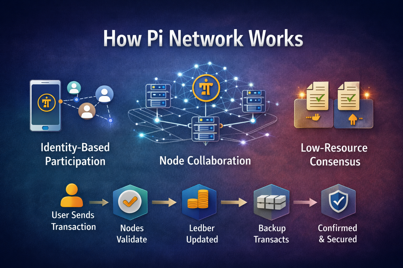 Como funciona a Pi Network