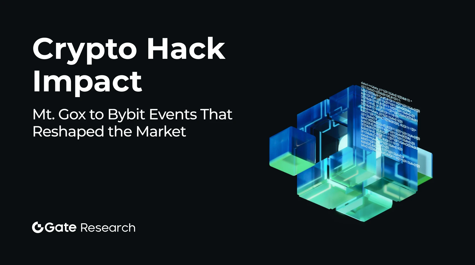 Pesquisa Gate: O Efeito Ripple dos Ataques de Hackers: Como Incidentes de Mt. Gox a Bybit Moldaram o Mercado de Criptomoedas