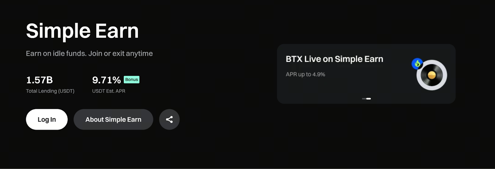 Gate Simple Earn launches BTX flexible savings, 4.9% annualized rate, deposit and withdraw anytime for greater flexibility