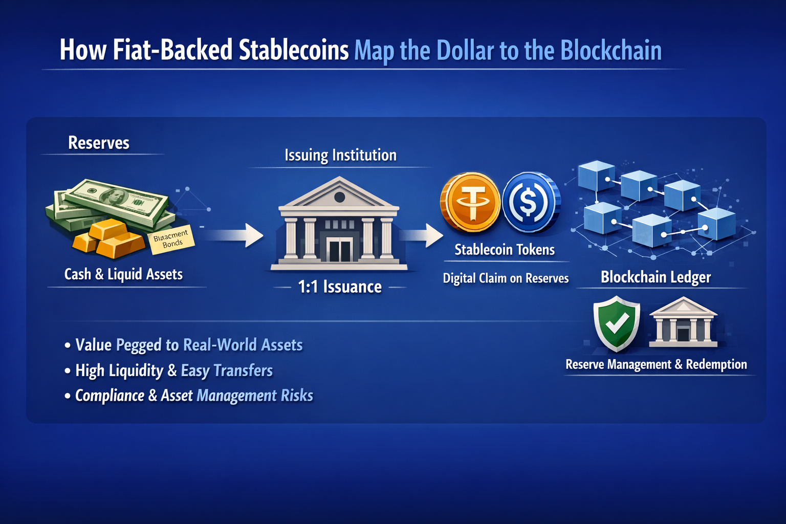 制度設計：美元如何被映射到鏈上