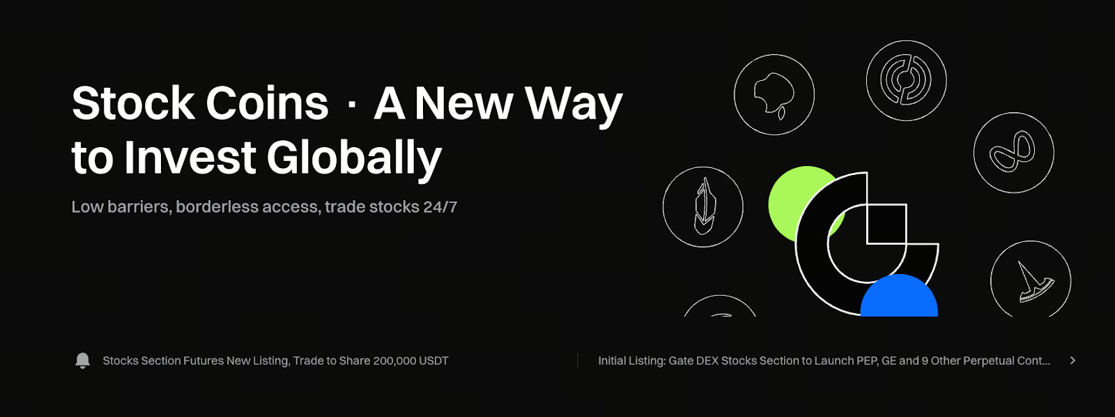 Gate 股票代币专区在震荡行情中的意义