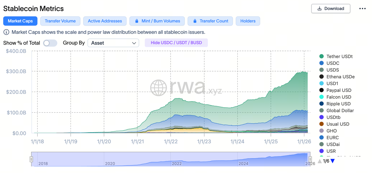 The Stablecoin Market: Payment Infrastructure Competition Under USDT Dominance