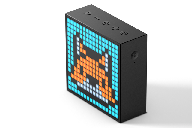 Divoom Timebox Evo ポータブルBluetoothスピーカー 音再生/強化された低音/時計付き/ピクセルアート/多機能 並行輸入