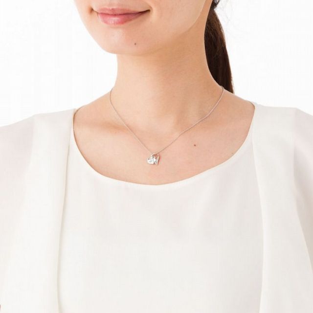 ディズニーネックレス ハワイアンジュエリーハート プルメリア Lara Christie ララクリスティー Tanp タンプ