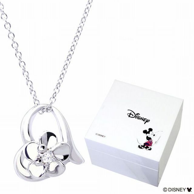 ディズニーネックレス ハワイアンジュエリーハート プルメリア Lara Christie ララクリスティー Tanp タンプ