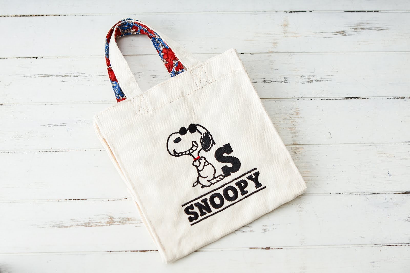 Peanuts イニシャルミニタオル トートバッグ Peanuts ピーナッツ Tanp タンプ