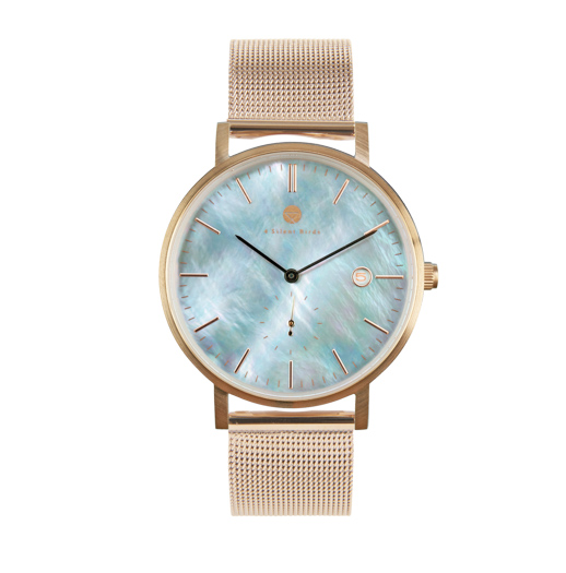 4silentbirds】PEARL GEM ROSE GOLD 38MM | 4silentbirds（フォー 